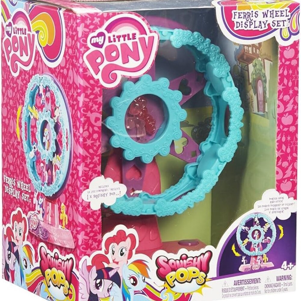 Squishy Pops My Little Pony Ferris Wheel Playset NEW Hasbro